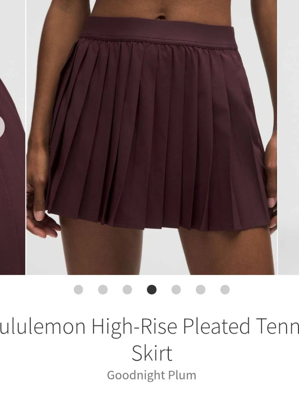 Lululemon🥀🍒Pleated Tennis Skirt